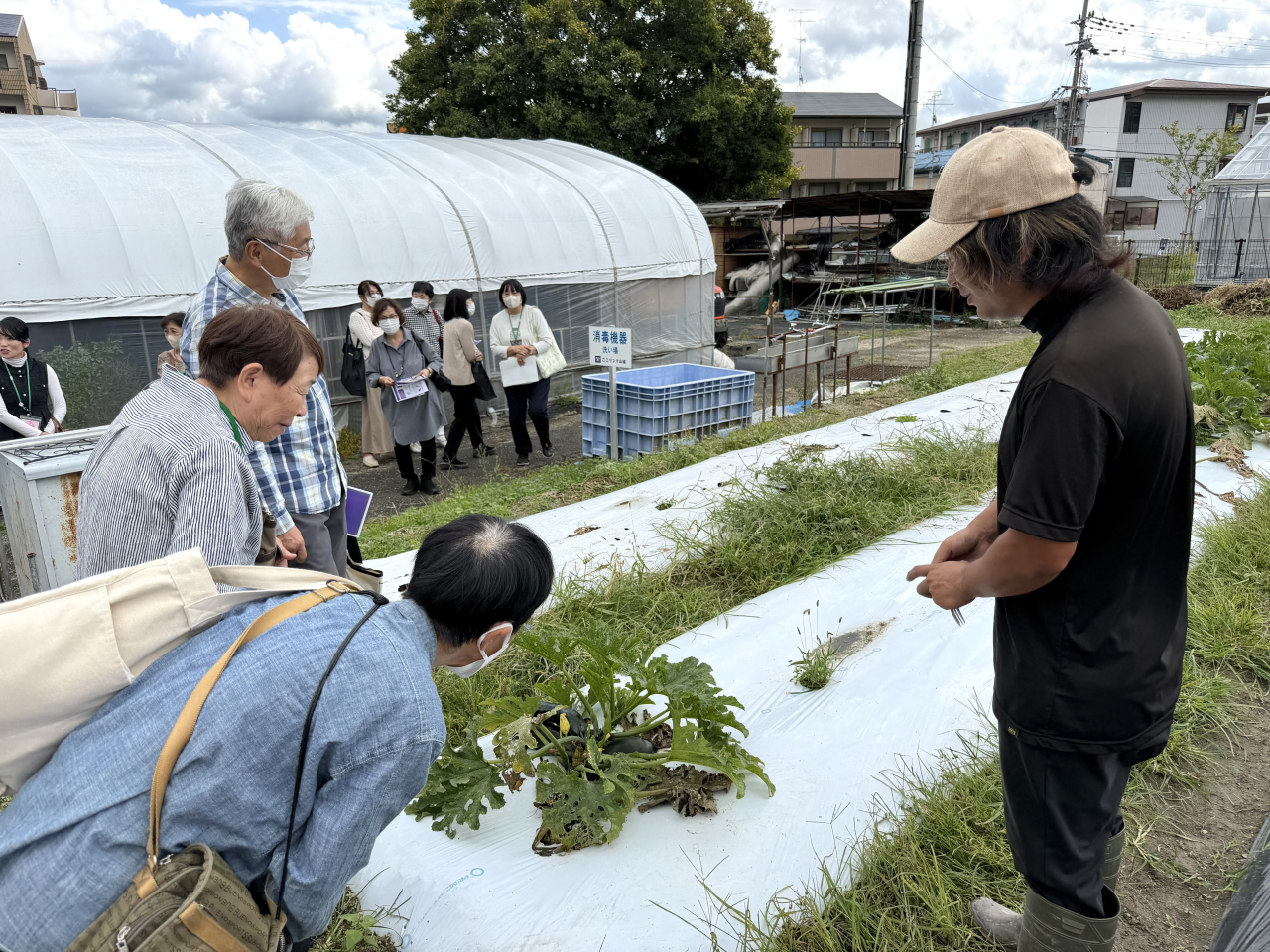 八幡市八幡中央地区民生児童委員協議会の皆様が来所されました！