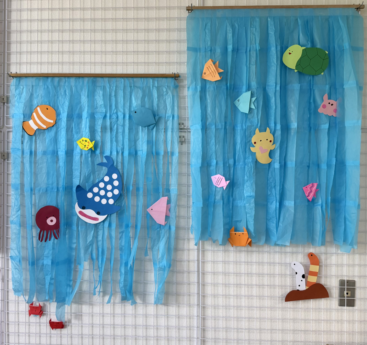 🌊玄関ホールが夏の海に大変身！🌊